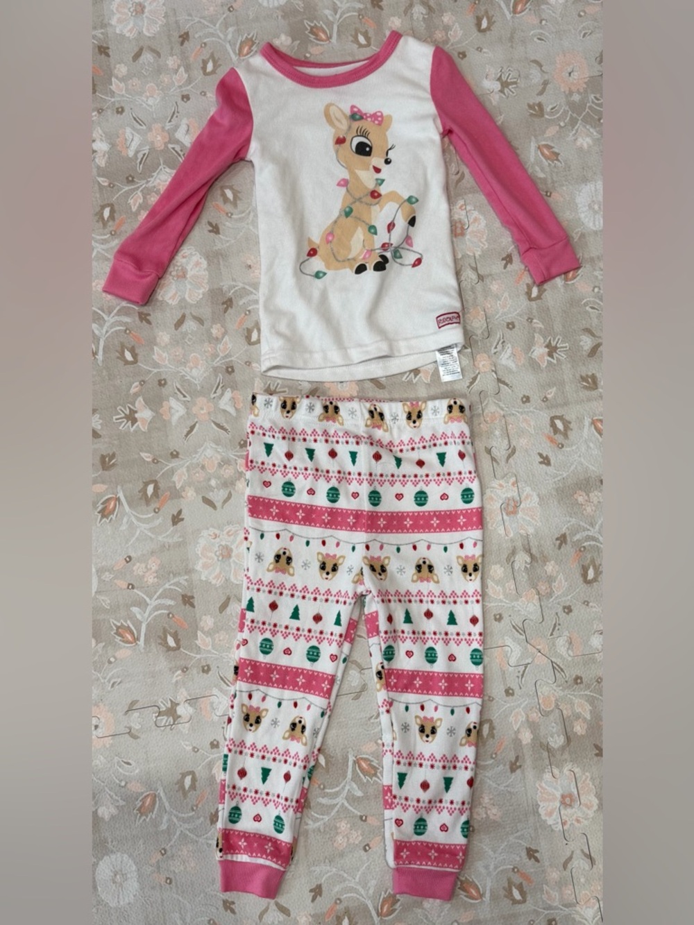 Rudolph Reindeer Pajama Set